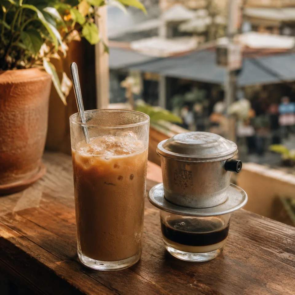 Bàn ăn dọn sẵn chờ khách